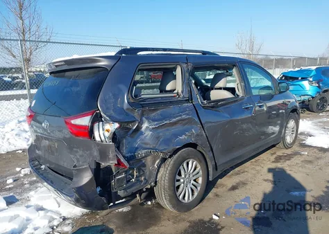 2017 Toyota Sienna Xle Premium 8 Passenger из США, поврежденный, VIN 5TDYZ3DC1HS793249